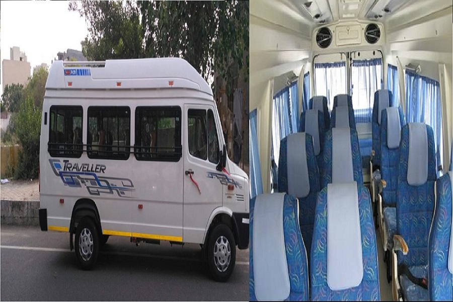 12 Seater Tempo Traveller