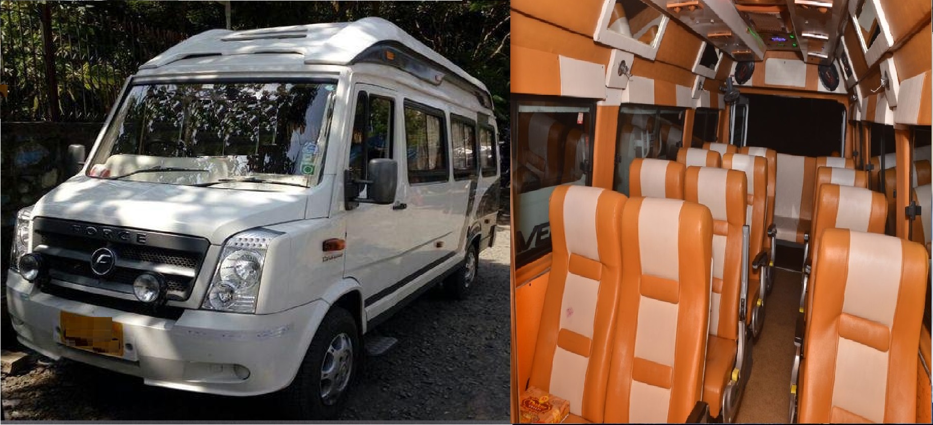 6 Seater Tempo Traveller