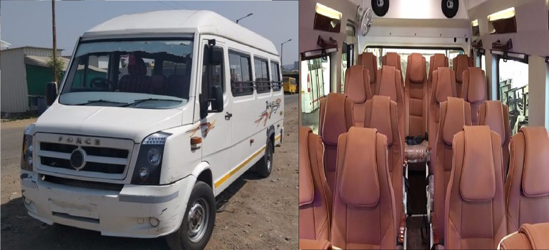 18 Seater Tempo Traveller